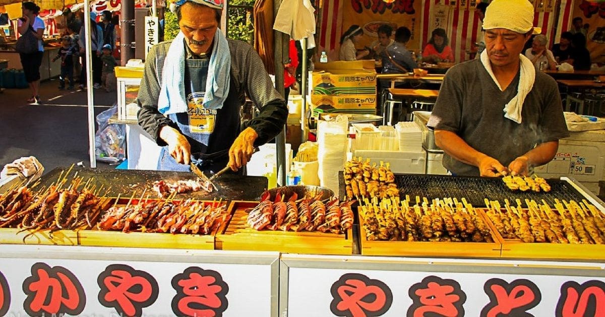 Street food giapponese
