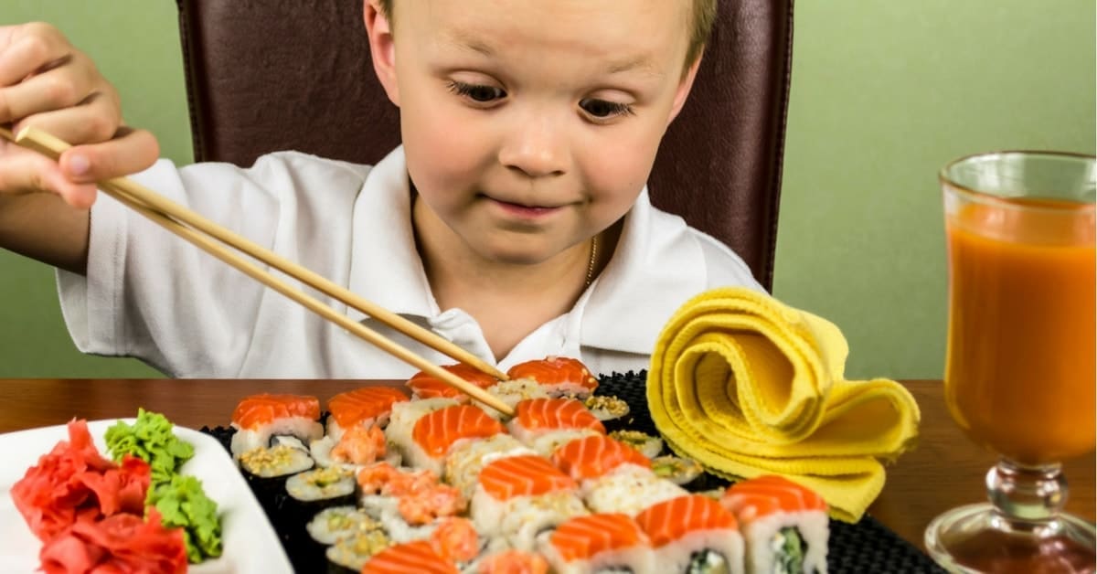 Sushi per bambini, è adatto ai più piccoli? - SushiSenpai
