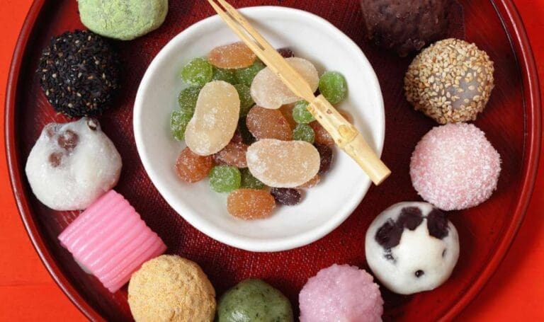 dolci giapponesi tradizionali wagashi